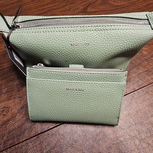 BUNDLE - MOTIVSM SMALL VEGAN WALLET & ABBI MINI VEGAN COSMETIC BAG